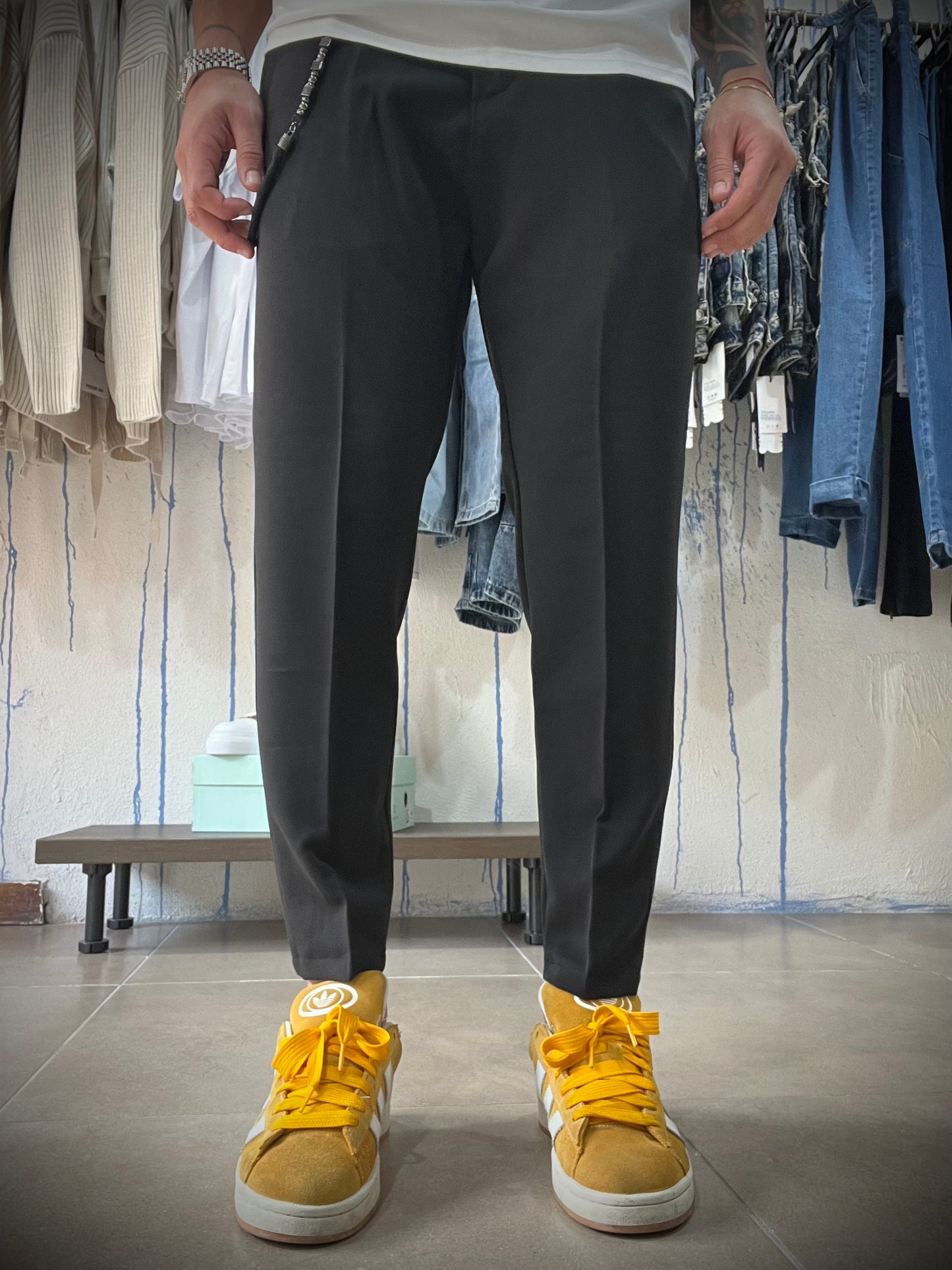 Pantalone Capri nero